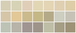 neutral colour pallete