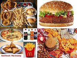 Variety of Junk Food